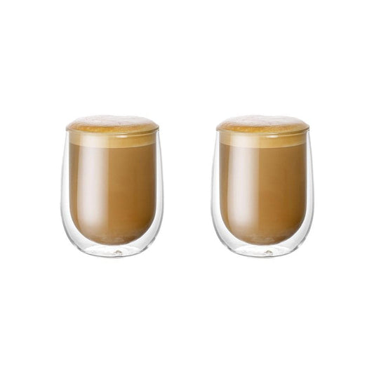 Baccarat Barista Cafe Double Wall Glass 250ml Set of 2