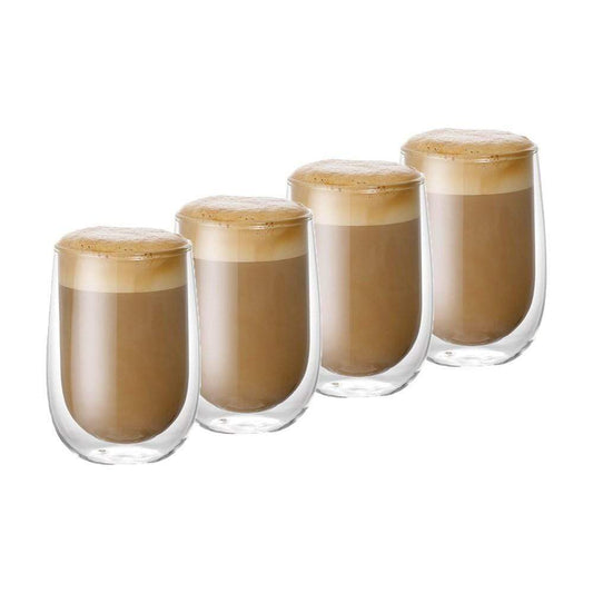 Baccarat Barista Cafe Double Wall Glass 350ml Set of 4