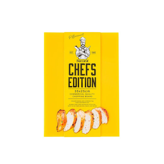 Baccarat Chefs Edition Cutting Board Yellow