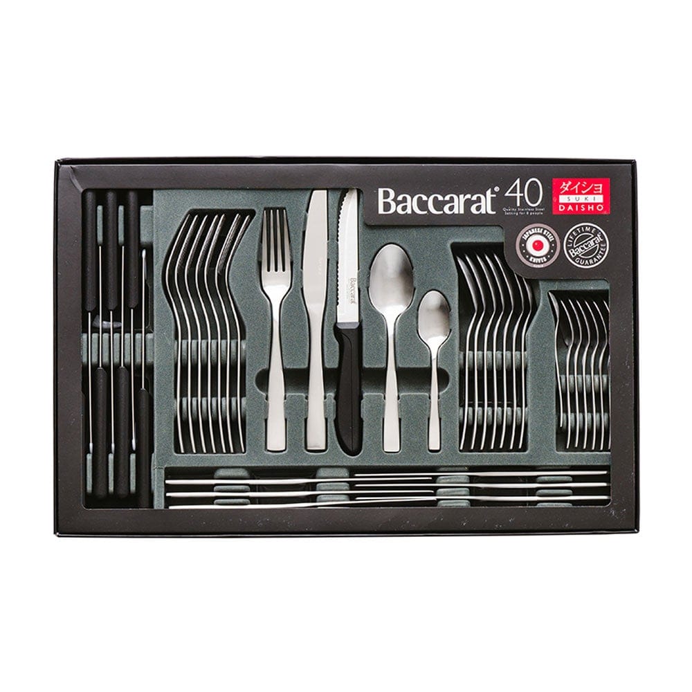 Baccarat Daisho Suki 40 Piece Cutlery Set