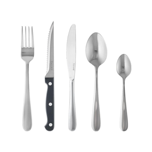 Baccarat SABRE Fussen 40 Piece German Stainless Steel Cutlery Set