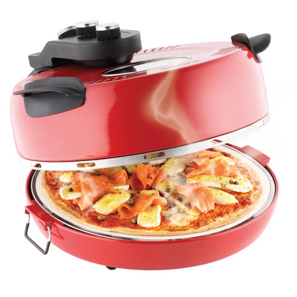 Baccarat The Gourmet Slice XL Pizza Oven Red