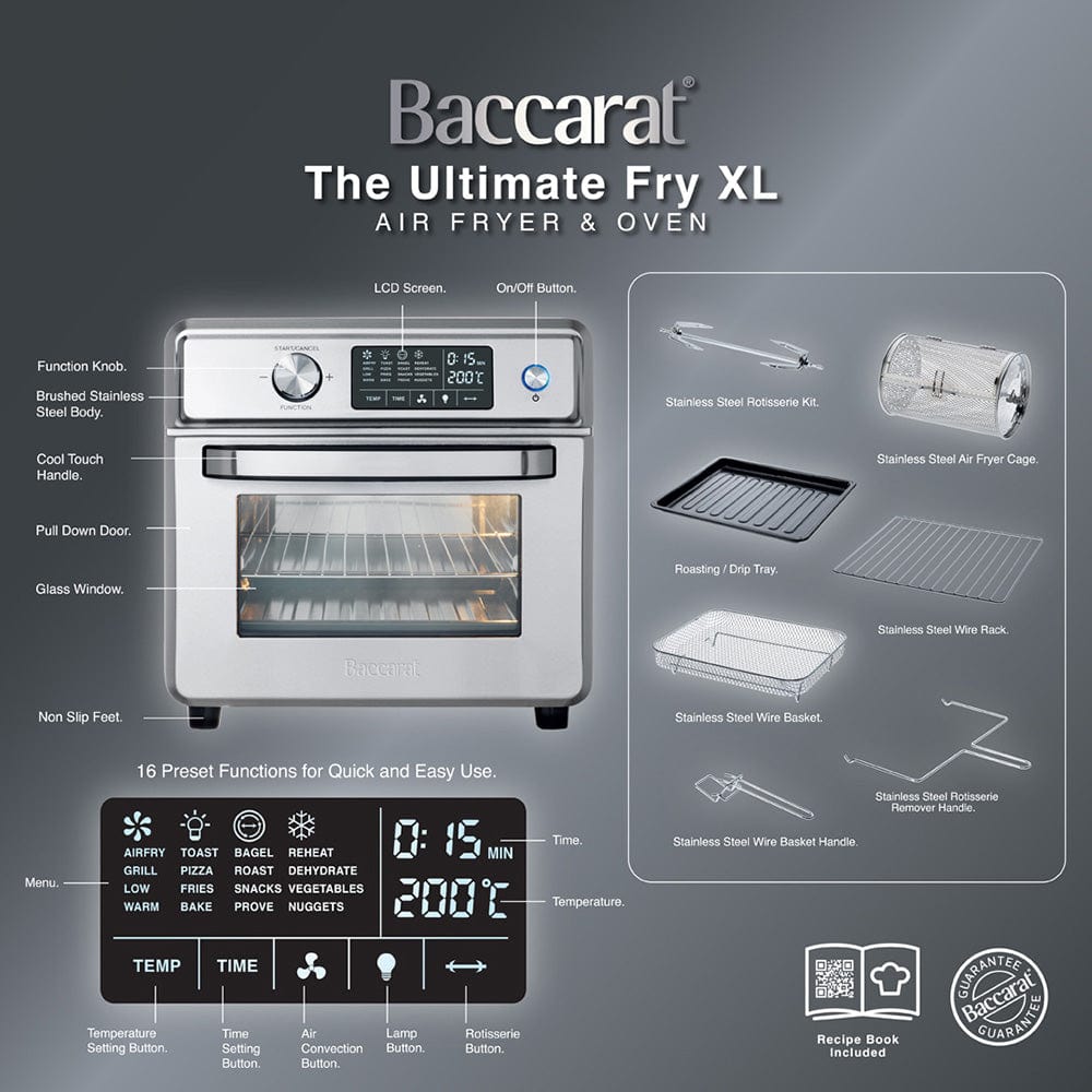 Baccarat The Ultimate Fry XL Air Fryer & Oven