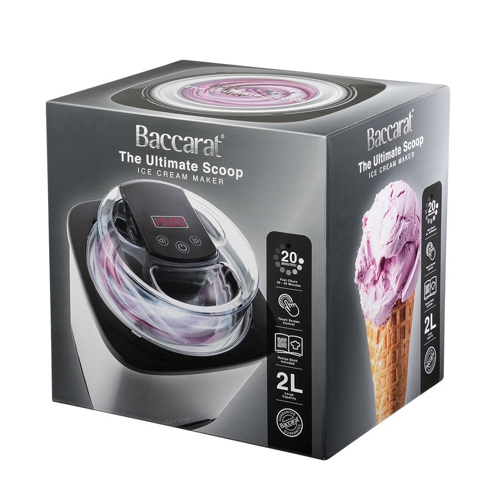 Baccarat The Ultimate Scoop Ice Cream Maker Silver