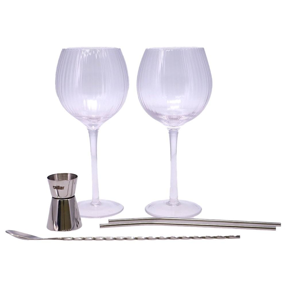 Cellar Premium Luxe 6 Piece Gin & Tonic Set