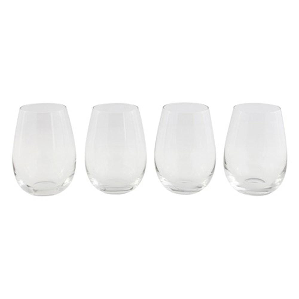 Cellar Tonic 500ml Stemless White Wine Glass - Set of 4