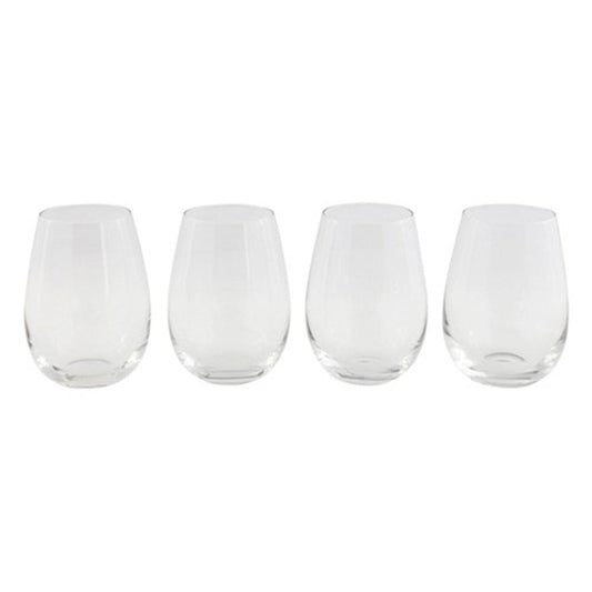 Cellar Tonic 500ml Stemless White Wine Glass - Set of 4