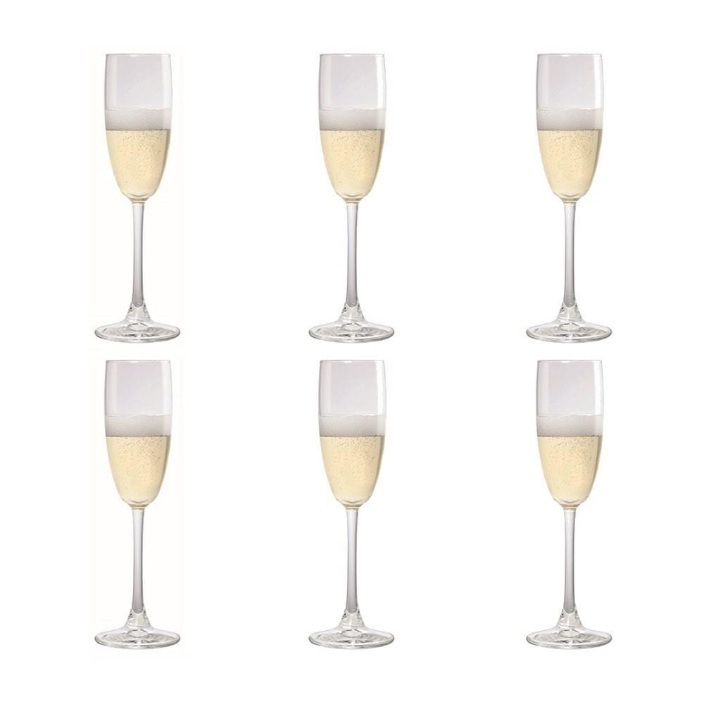 Cellar Tonic 6 Piece Flute Wine Glass Set 240ml