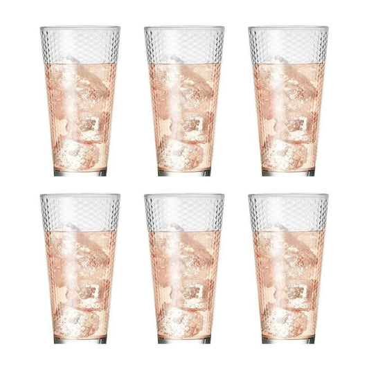 Cellar Tonic Bubble Highball Glass 465ml Set of 6