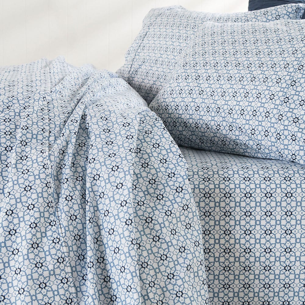 Deborah Hutton Beaufort Printed Sheet Set Single