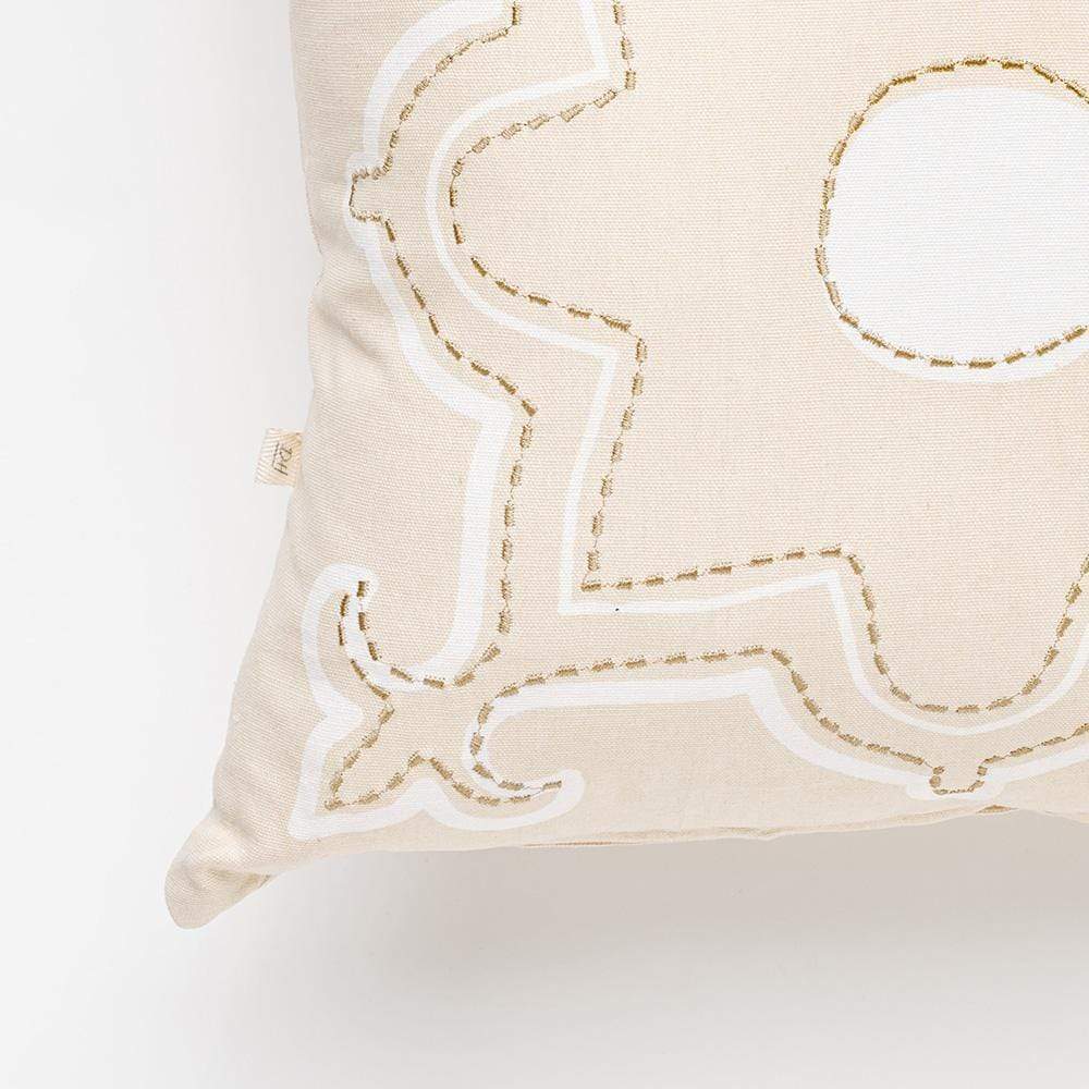 Deborah Hutton Sandpiper Embroidered Cushion