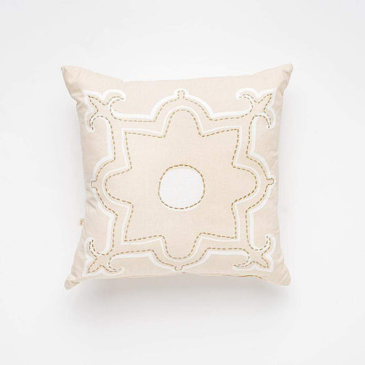 Deborah Hutton Sandpiper Embroidered Cushion