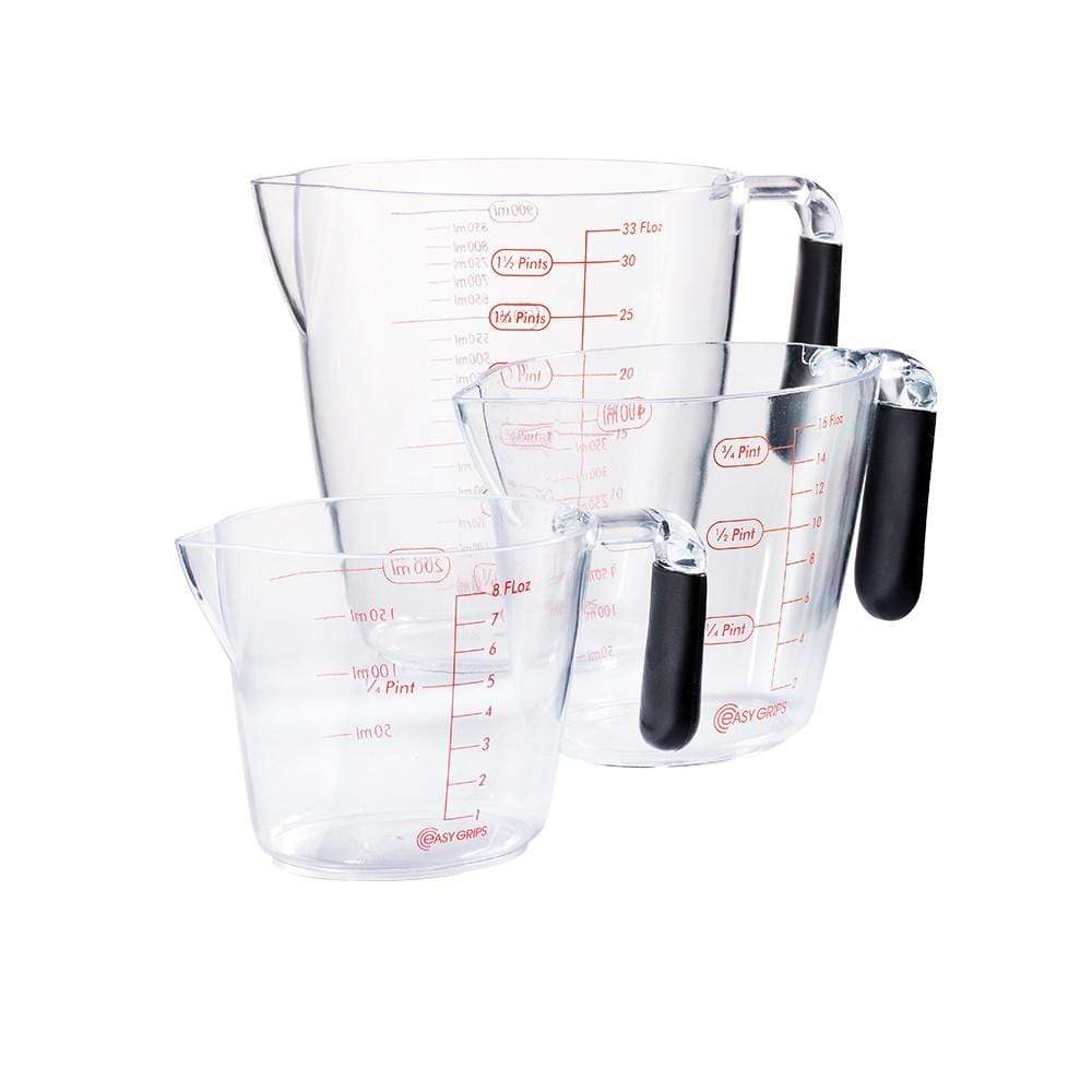 Easy Grips 3 Piece Measuring Jug Set