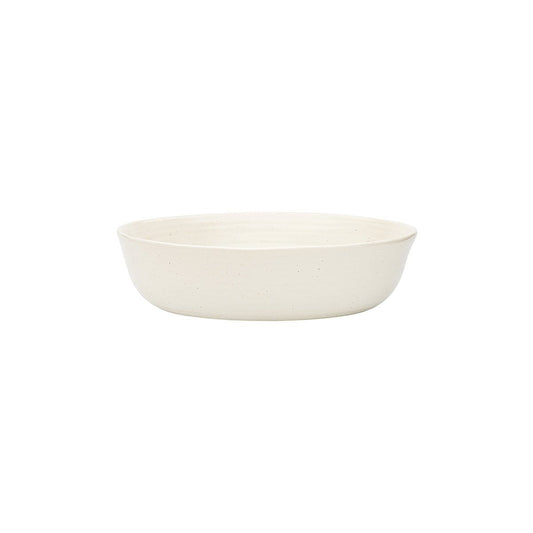 Ecology Ottawa Calico Dinner Bowl 22cm White