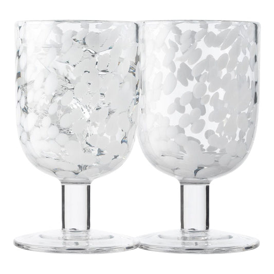 Ecology Samara Set of 4 Goblets 280ml White