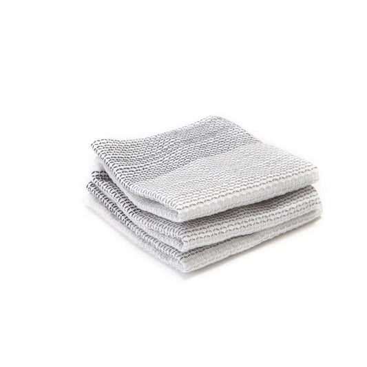 Full Circle Tidy Dish Cloths Grey Set of 3