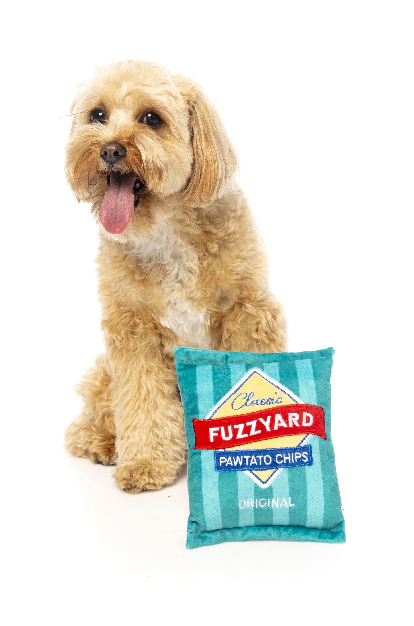 FuzzYard Dog Toy Pawtato Chips