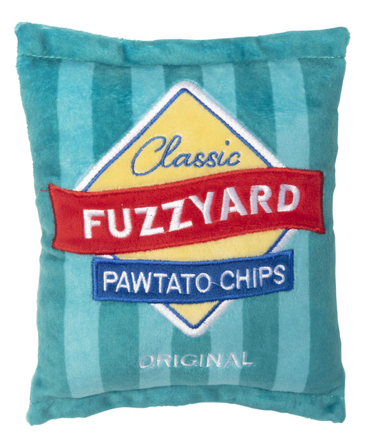 FuzzYard Dog Toy Pawtato Chips