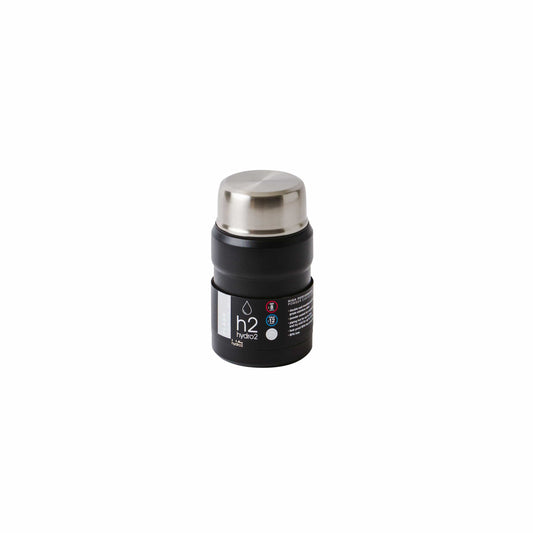 h2 hydro2 Flash Food Jar 500ml Black