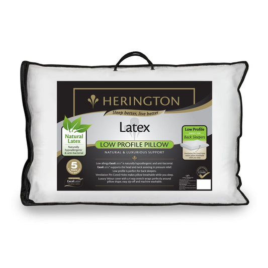 Herington Latex Low Pillow