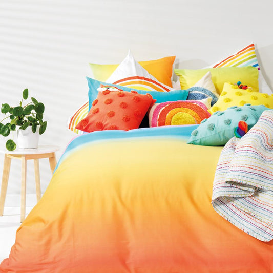 Jewelchic Ombre Quilt Cover Set