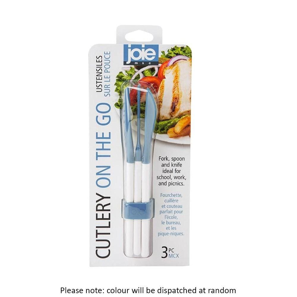 Joie On The Go 3 Piece Cutlery Set - Designs May Vary