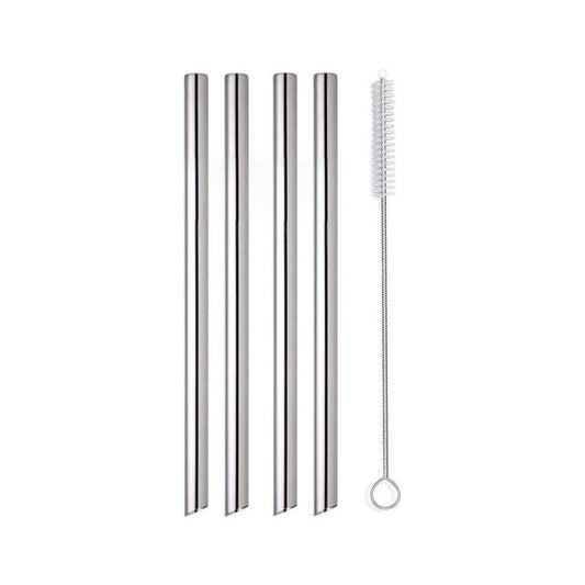 Joie Set of 4 Stainless Steel Bubble Tea Straws