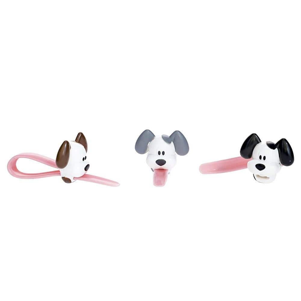 Joie Woof Novelty Dog Bag Ties Set of 3