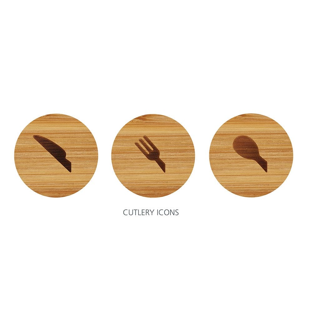 Joseph Joseph DrawerStore Bamboo Cutlery Organiser