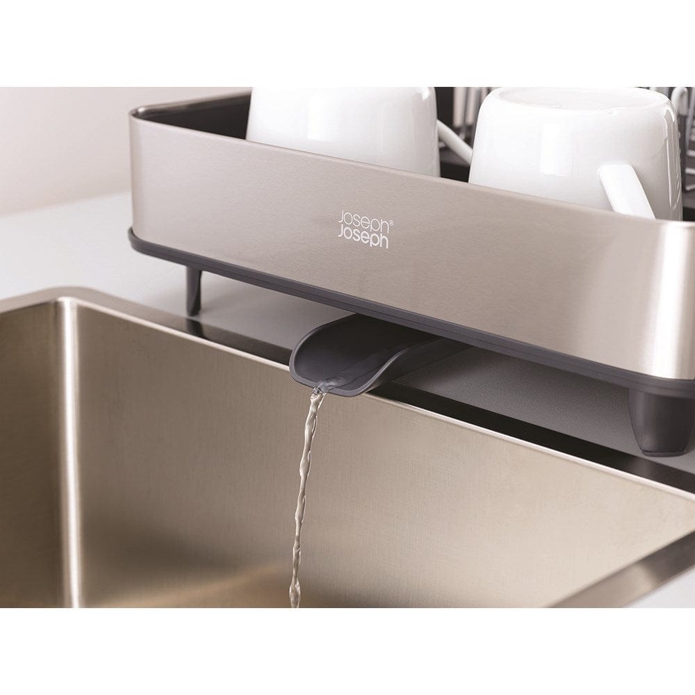 Joseph Joseph Extend Expandable Steel Dish Rack Grey