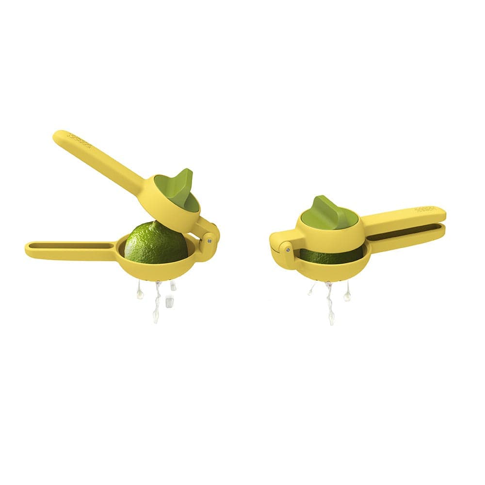 Joseph Joseph JuiceMax Dual Action Citrus Press Yellow