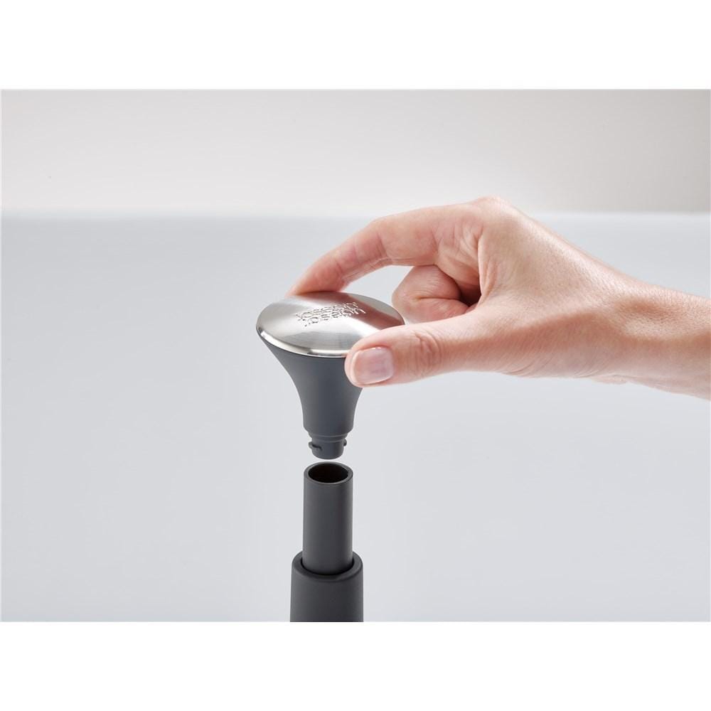 Joseph Joseph Push & Tear Kitchen Roll Holder Grey