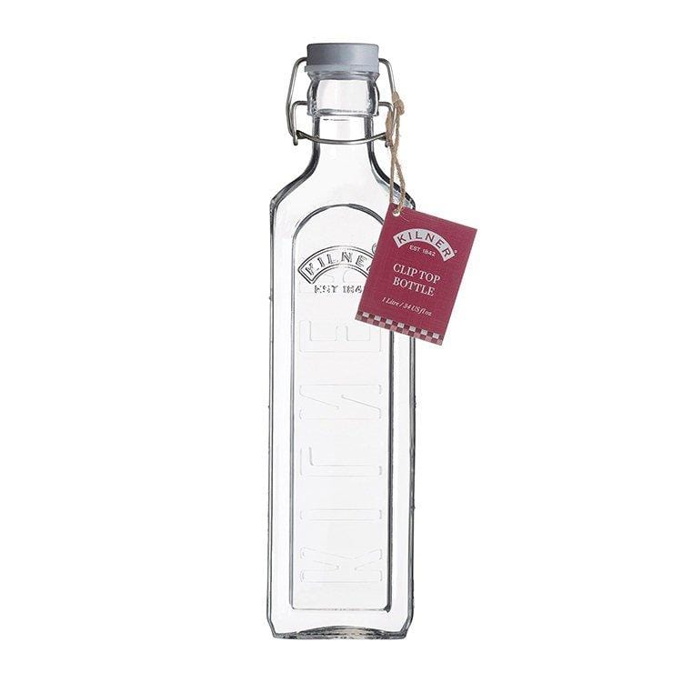 Kilner Glass Clip Top Bottle 1L