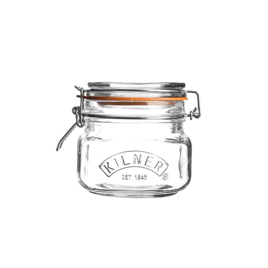 Kilner Square Clip Top Jar 500ml