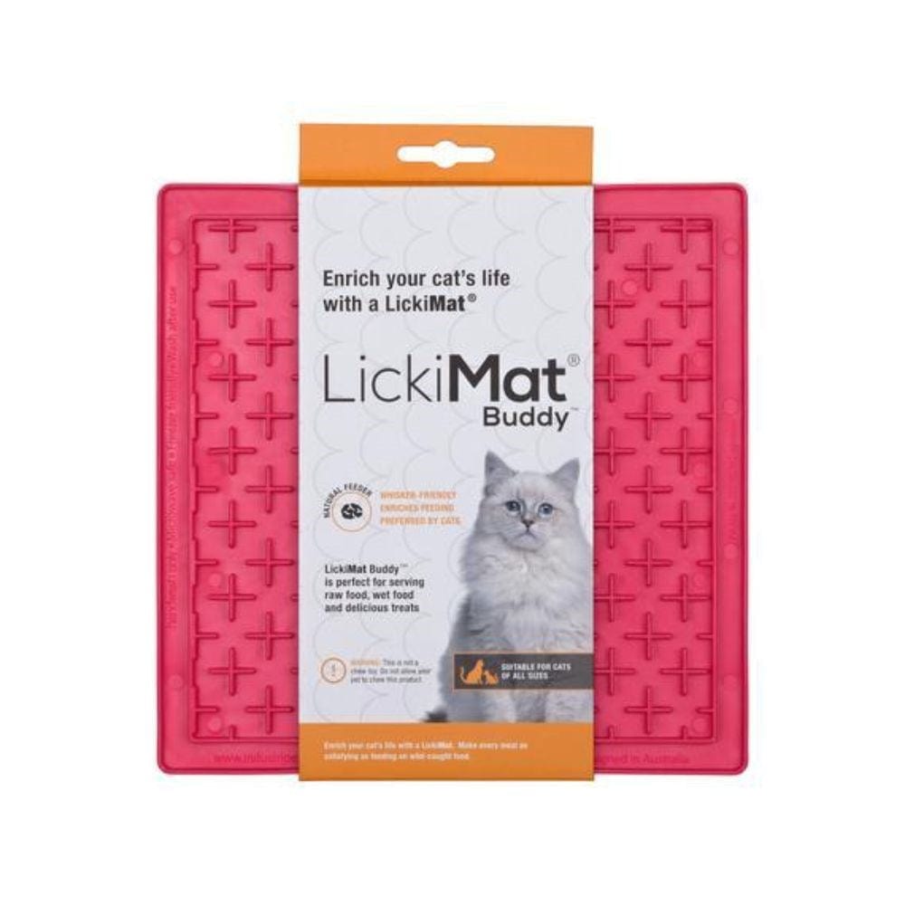 Lickimat Buddy Slow Feeder Mat for Cats