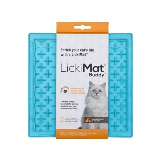 Lickimat Buddy Slow Feeder Mat for Cats