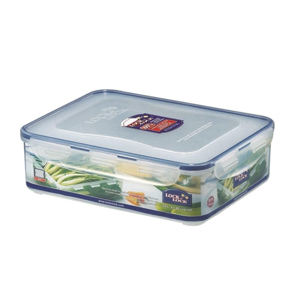 Lock & Lock Classic Short Rectangle Food Container 3.9L