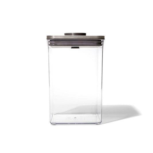 Oxo Pop 2.0 Steel Big Square Medium Container 4.2L