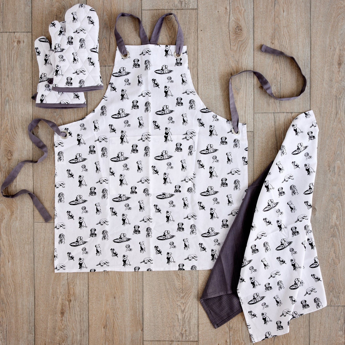 Pups At Play Apron