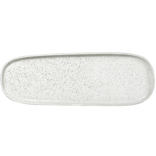 Robert Gordon Table Of Plenty Long Platter White Speckle