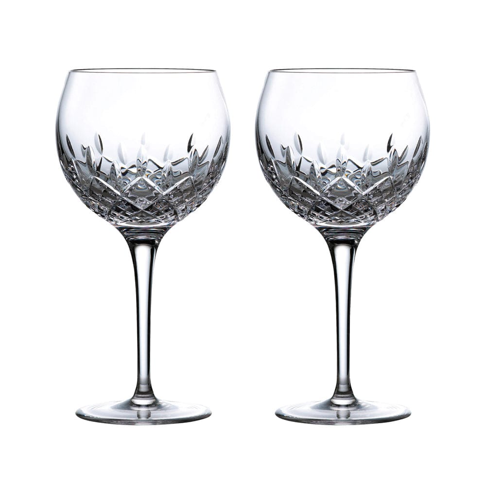 Royal Doulton R&D Collection Highclere Pair of Crystal Balloon Glasses