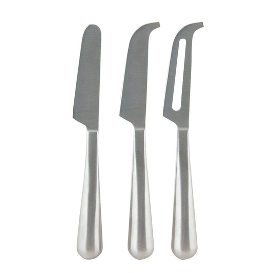 Salt & Pepper Fromage 3 Piece Stainless Steel Cheese Knife Set