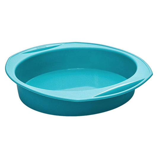 Scullery Kolori Silicone Round Baking Pan Teal