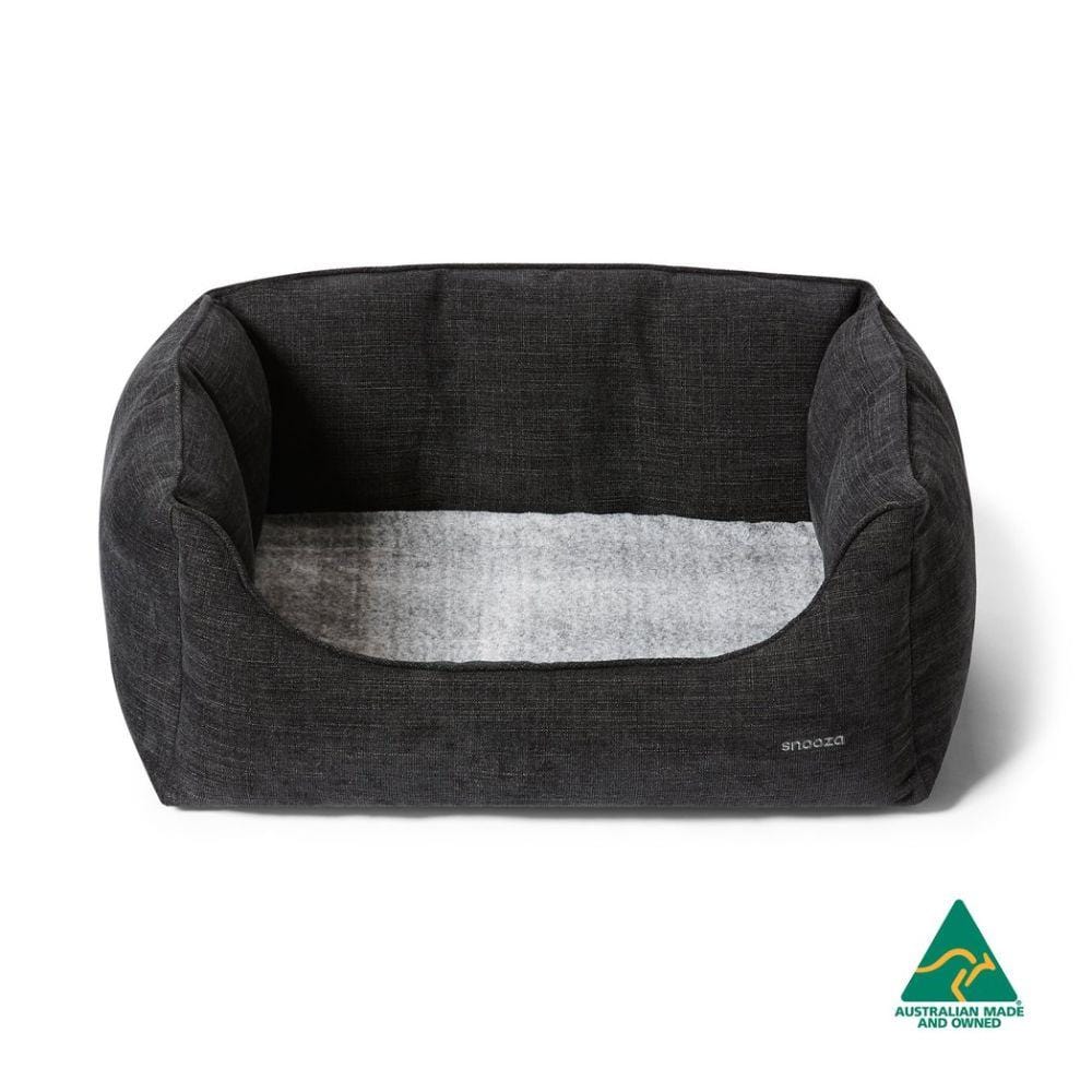 Snooza Ortho Nestler Black Dog Bed