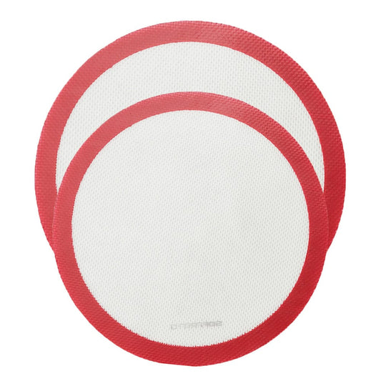 Soffritto Professional Bake 2 Piece Silicone Round Baking Mats