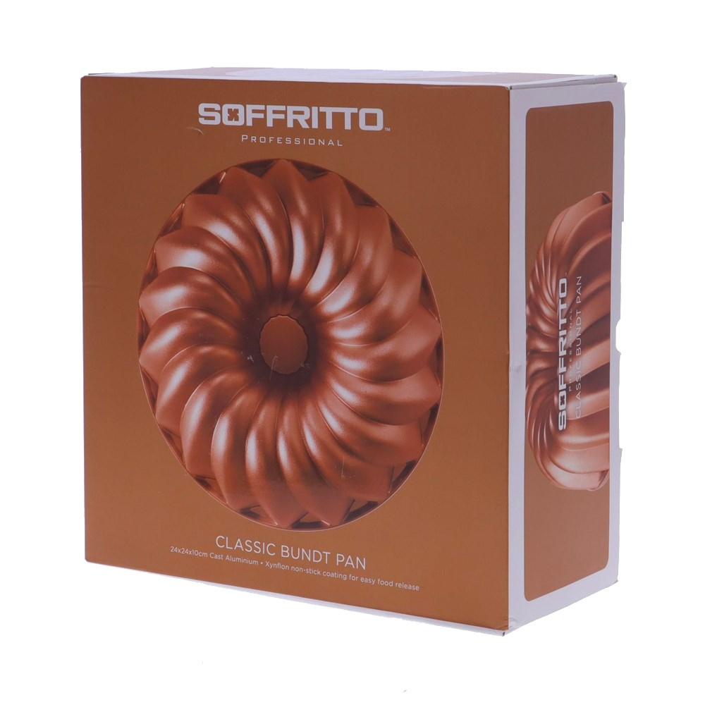 Soffritto Professional Bake Classic Bundt Pan 24cm