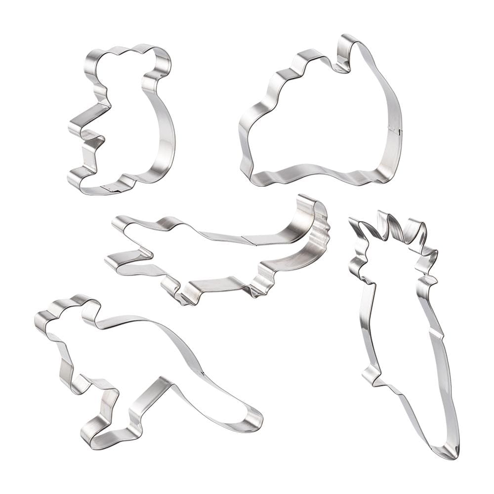 Soffritto Professional Bake Cookie Cutter Set of 5 Sea