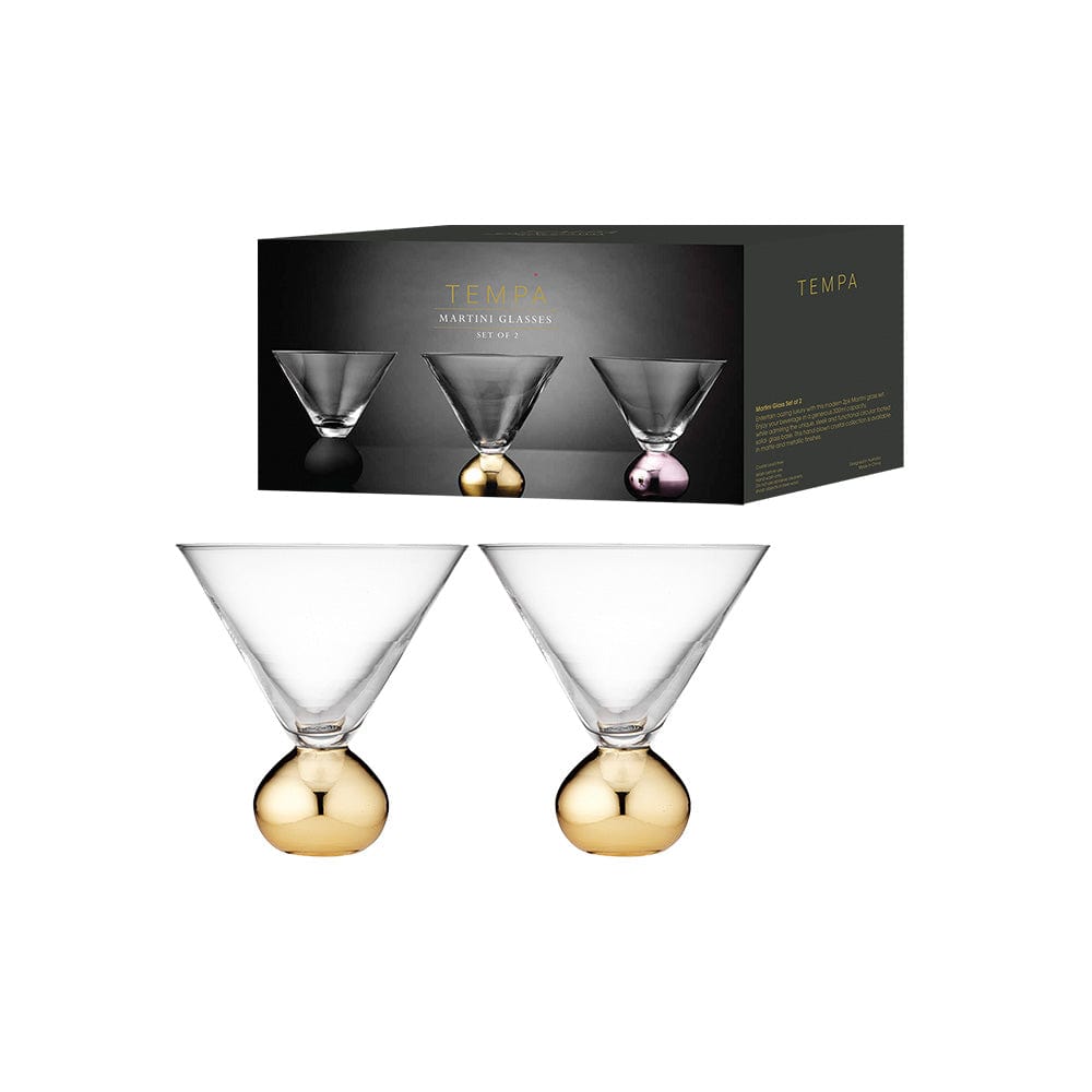 Tempa Astrid Set of 2 Martini Glasses