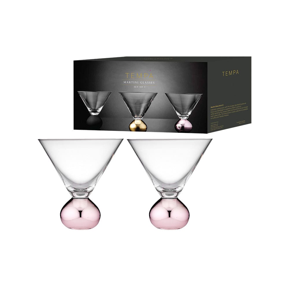 Tempa Astrid Set of 2 Martini Glasses