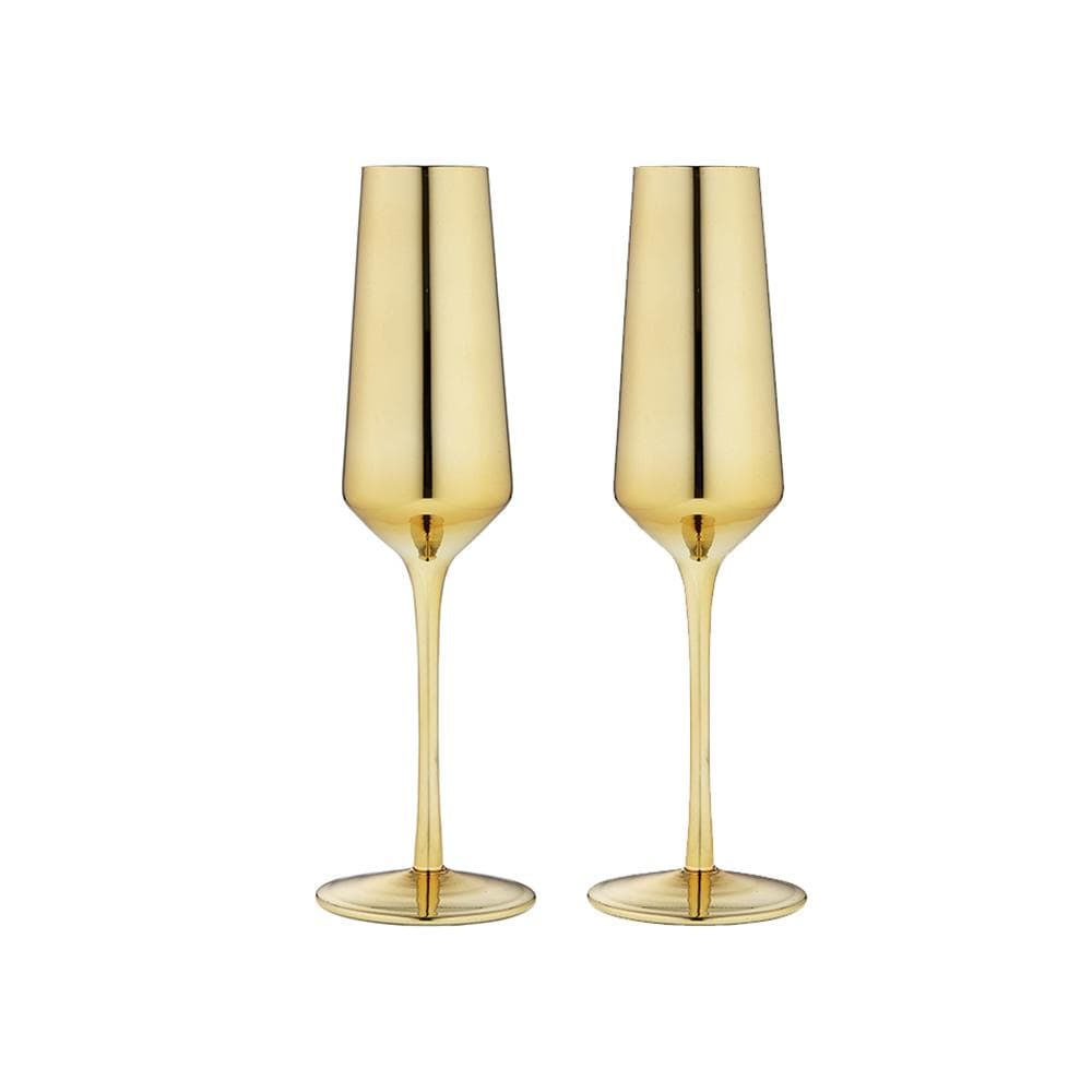 Tempa Aurora 2 Piece Champagne Glass Set 225ml